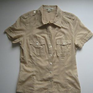 Banana Republic Button Down Women's Blouse Small